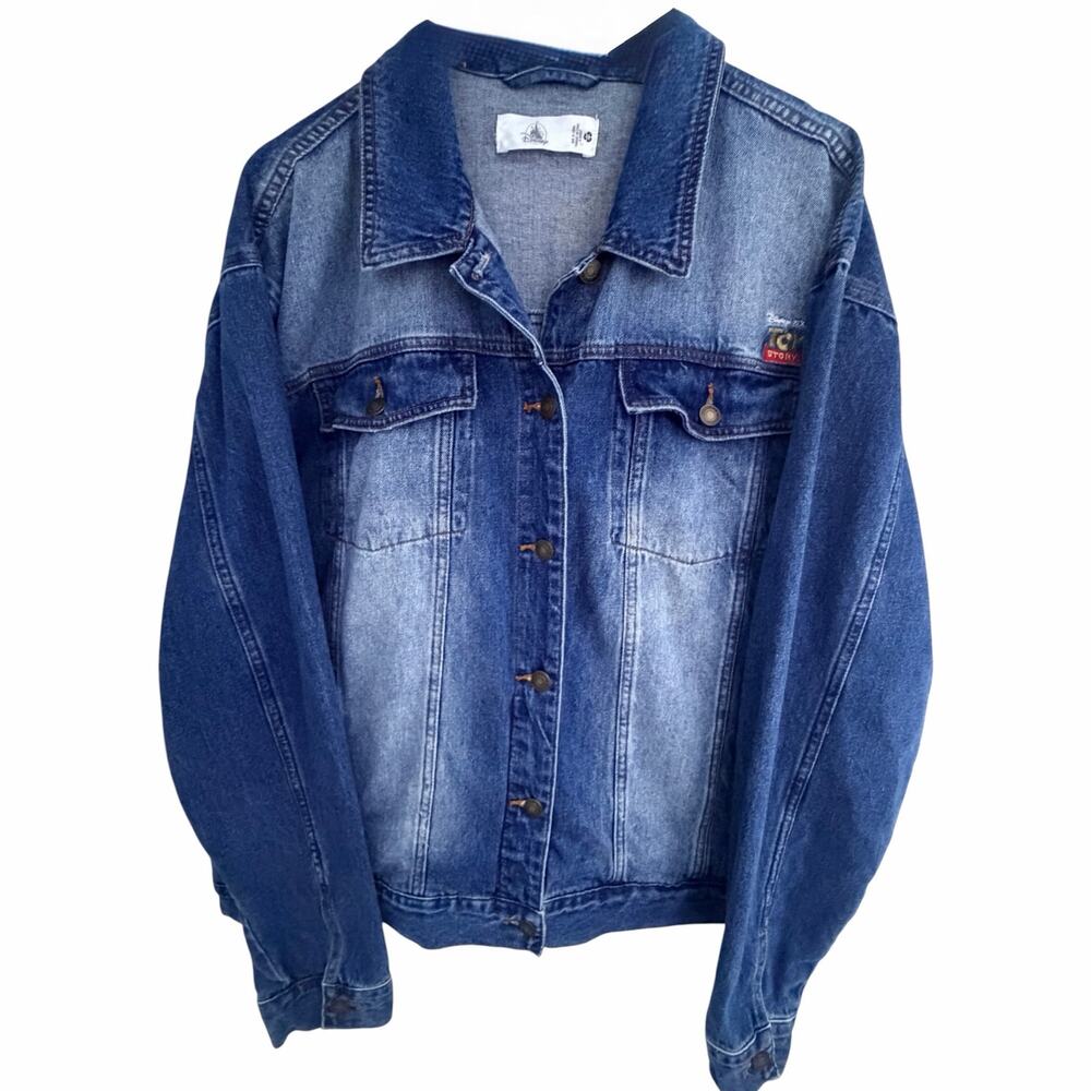 Disney Toy Story 25th Anniversary Denim Jacket Adult XL - Picture 2 of 9